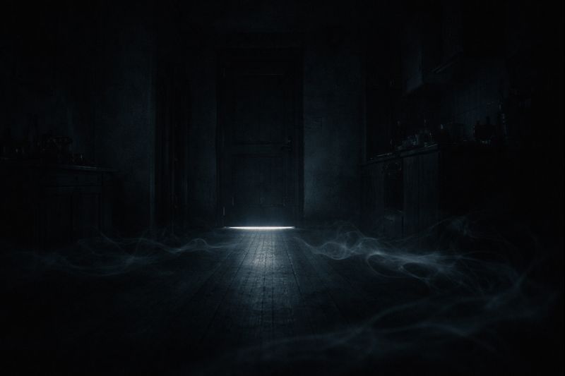 Surreal corridor dream in The Third Incense Stick short story