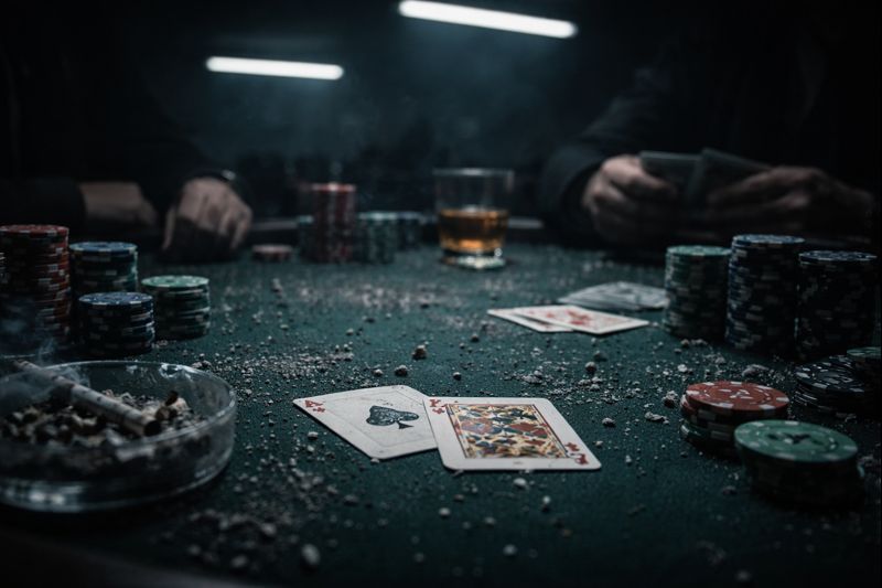 Borrowed fortune ritual consequences appearing during gambling wins