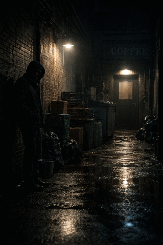 The mysterious broker behind the coffee shop in Borrowed Steps and the Five Who Finished Through Him